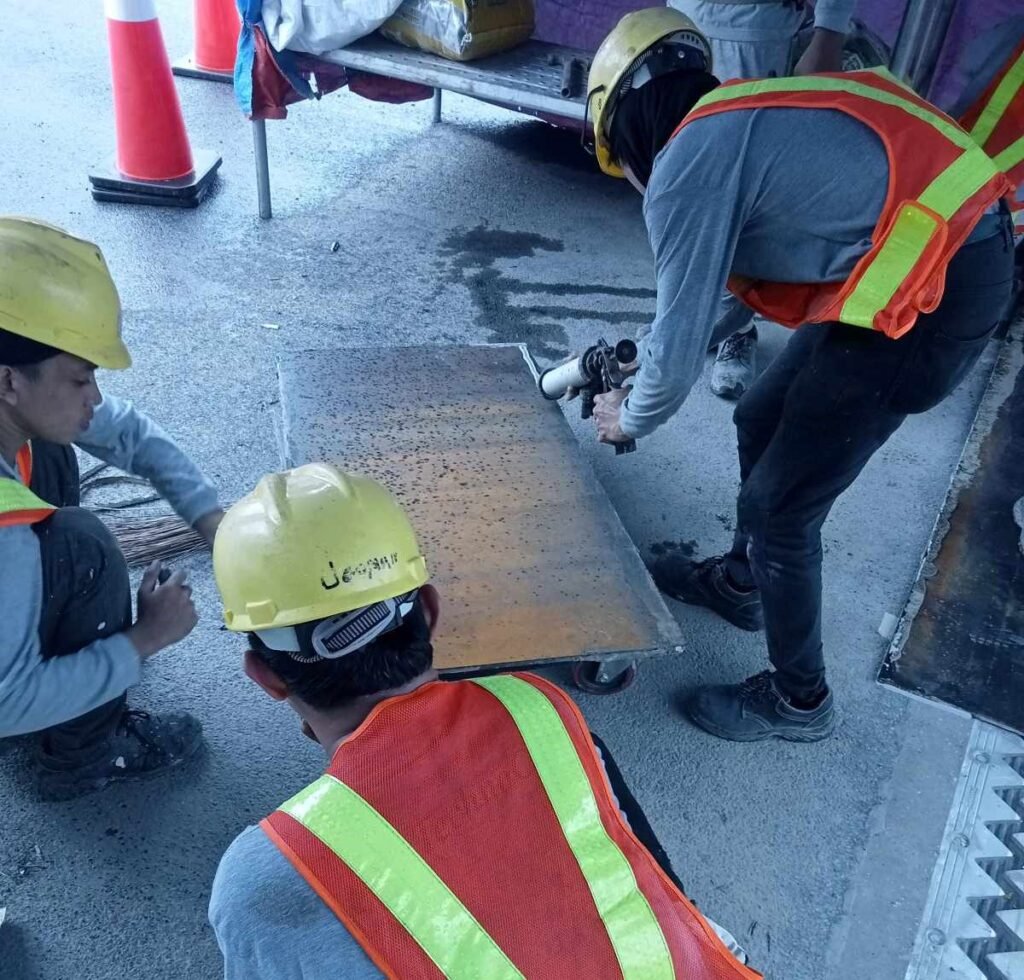 Magallanes Interchange – Installation of Finger-type Expansion Joint Project